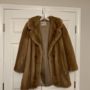 Authentic fur coat